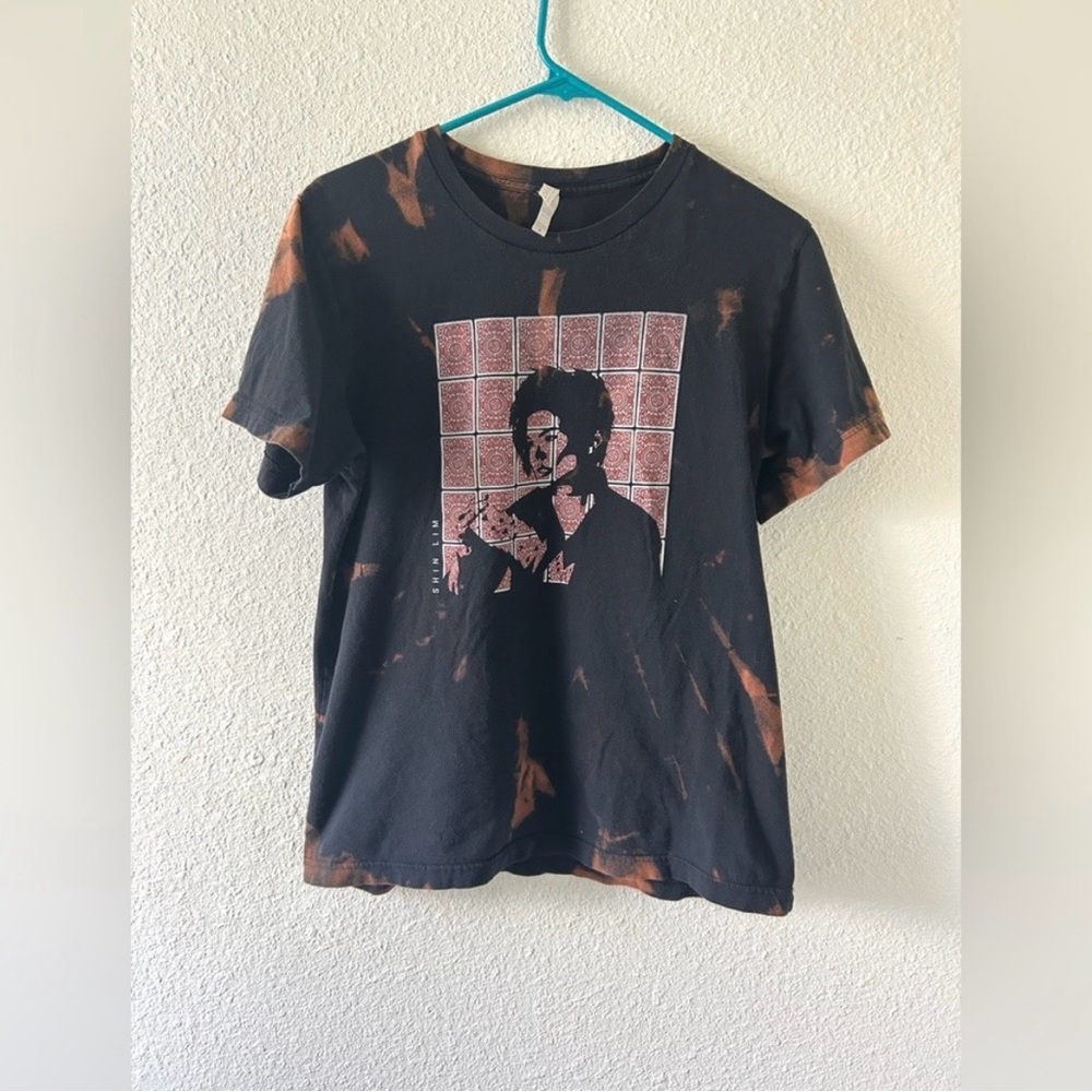 Bella + Canvas Graphic Tee – Size Medium – Custom Bleach Dyed - Picture 9 of 9